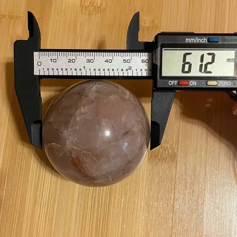 Fire Quartz Sphere #3